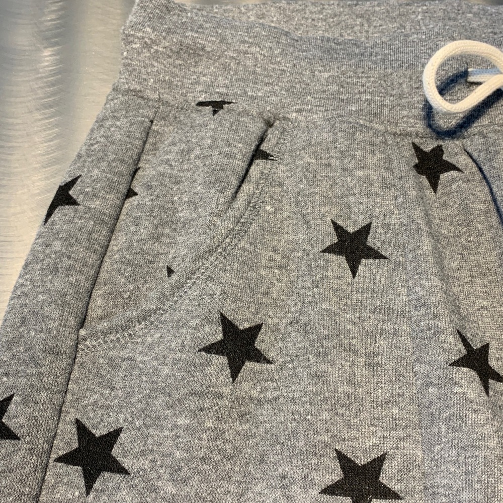 Alternative Apparel Eco Fleece Star Print Jogger Size M NWOT - Picture 5 of 11